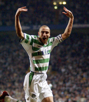 Henrik Larsson, Celtic, jubel, glädje