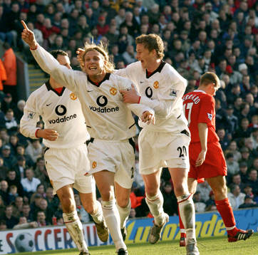 Diego Forlan, Manchester United avgjorde matchen och