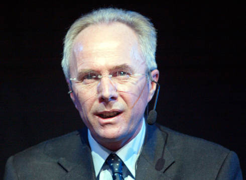 Englands förbundskapten Sven-Göran Eriksson