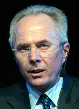Englands förbundskapten Sven-Göran Eriksson