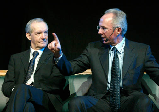 Tord Grip och Sven-Göran Eriksson (Svennis, Sven Göran