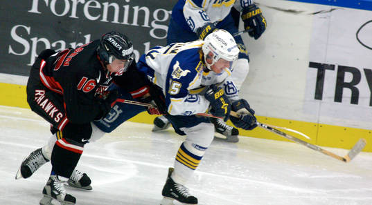 Franz Nielsen, Malmö attackerar Mattias Remstam, HV 71
