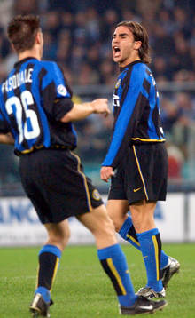 Cannavaro, Inter jublar