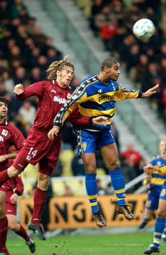 Franceschini, Raggina och Adriano, Parma. Nick