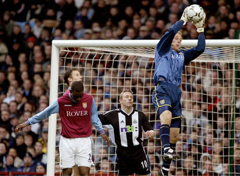 Fotboll, engelsk,  Premier League , Aston Villa - Newcastle