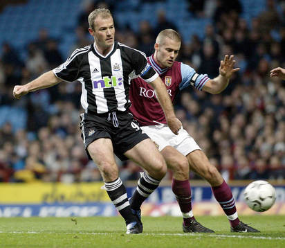 Fotboll, engelsk, Premier League, Aston Villa - Newcastle
