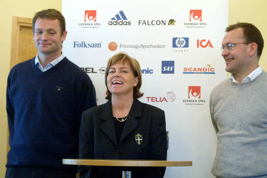 Torbjörn Nilsson, Marika Domanski-Lyfors och Stig