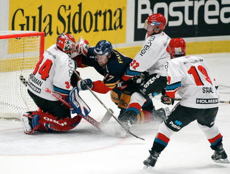 Juuso Riksman, målvakt, Modo, Mathias Tjärnqvist,