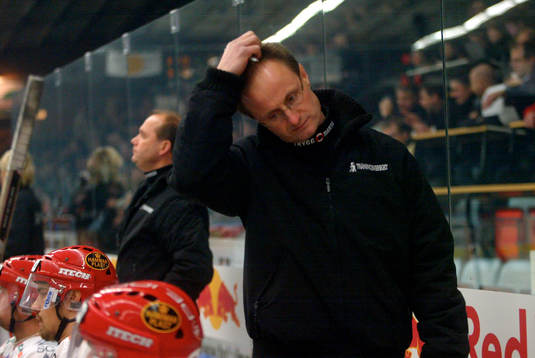 Anders Eldebrink och i bakgrunden Kenta Johansson,