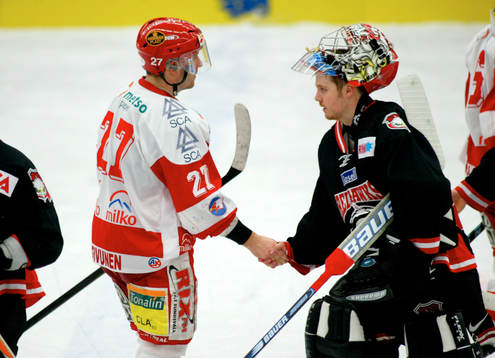 Robert Borgqvist, målvakt, Malmö, Toni Koivunen, Timrå.