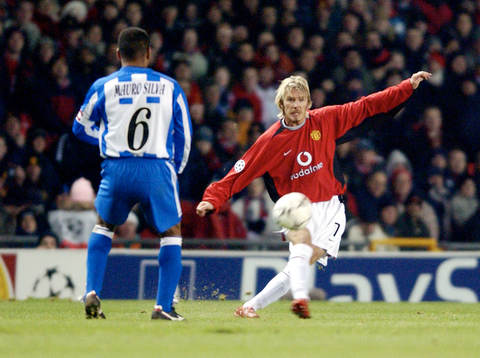 Fotboll, Champions League, Manchester United - Deportivo La