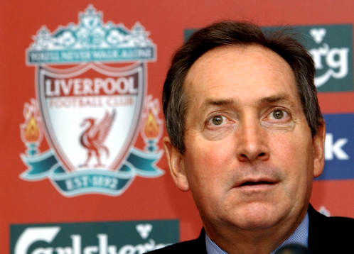 Gerard Houllier, tränare, manager, Liverpool