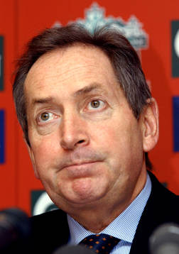 Gerard Houllier, tränare, manager, Liverpool