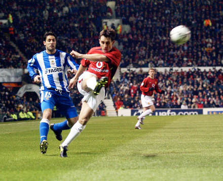 Fotboll, Champions League, Manchester United - Deportivo La