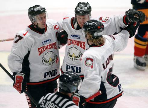 Petri Liimatainen, Marcus Thuresson och Mika Hannula, Malmö