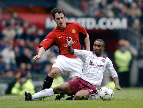Fotboll, engelsk, Premier League, Manchester United - West