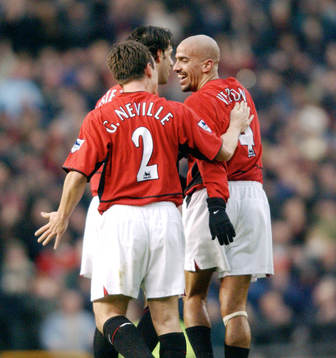 Fotboll, engelsk, Premier League, Manchester United - West