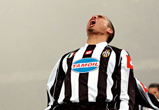 Trezeguet, Juventus, jubel