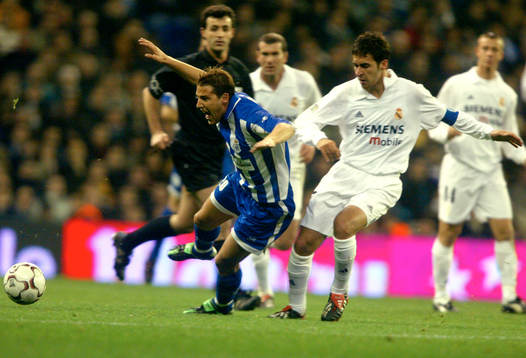 Alex, Recreativo och Raul, Real Madrid
