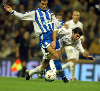 Oscar Arpon, Recreativo och Figo, Real Madrid