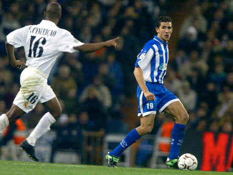 Cambiasso, Real Madrid och D. Camacho, Recreativo