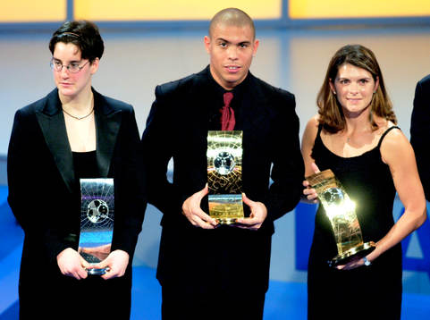 Fotboll, FIFA gala, Birgit Prinz, Tyskland,  Ronaldo,