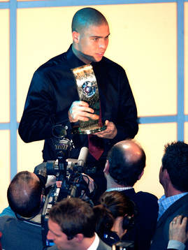 Fotboll, FIFA gala, Ronaldo, Brasilien