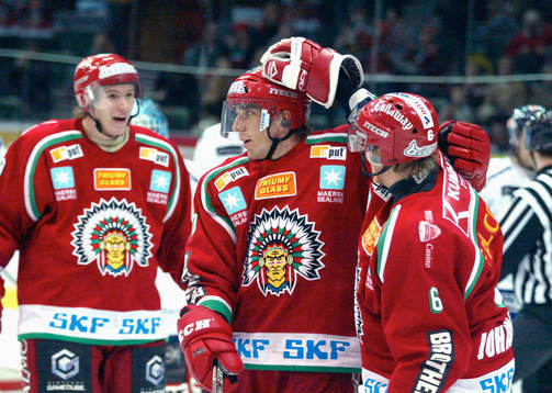 Magnus Kahnberg, Joel Lundqvist och Magnus Johansson,