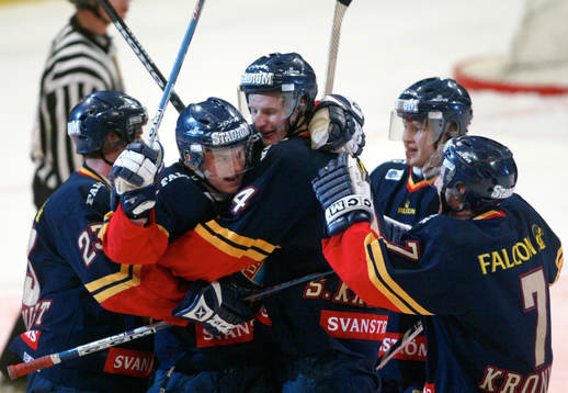 Jocke Eriksson , Staffan Kronwall mfl Djurgårdare i
