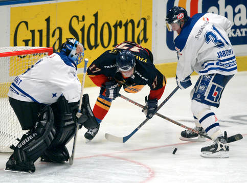 Petter Rönnqvist, målvakt, Leksand, Mathias Tjärnqvist,