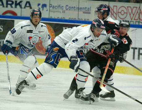 Barry Richter, Andreas Phil, Jan Hammar och Brian Felsner