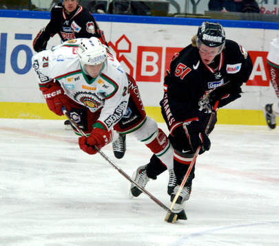 Malmös Mika Hannula och Joel Lundqvist, Frölunda