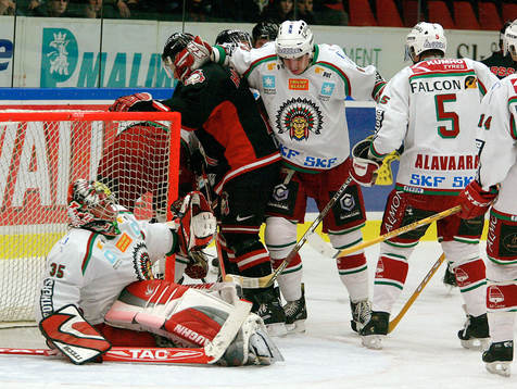 Bök och stök vid Henrik Lundqvist, målvakt, Frölunda