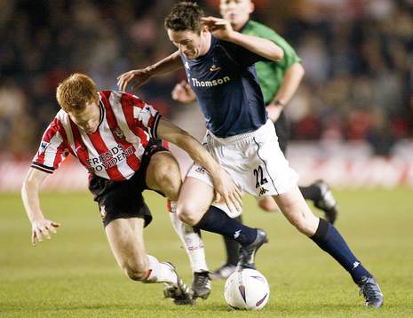 Michael Svensson, Southampton och Robbie Keane, Tottenham