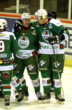 Jonas Blanck och Magnus Hermansson, jubel