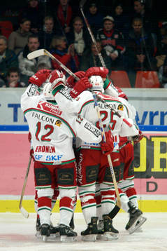 Jubel i Frölunda