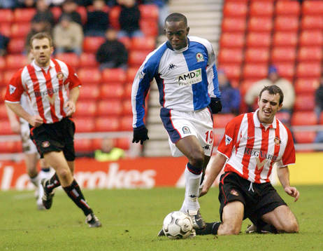 Dwight Yorke, Blackburn och Gavin McCann, Sunderland