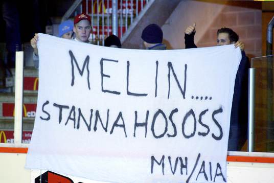 En liten hälsning till Rögle-tränaren Roger Melin från