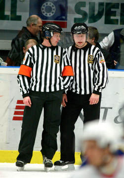 Ulrik Lindh, domare. Linjeman