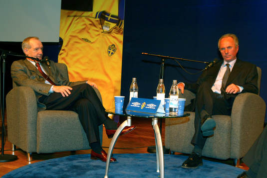 Tord Grip och Sven-Göran Eriksson, förbundskaptener i