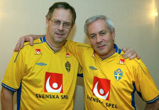 Lars Lagerbäck och Ove Kindvall