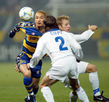 Hidetoshi Nakata, Parma och Vincenzo Grella och Andrea
