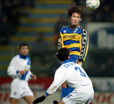 Alberto Gilardino, Parma och Cribari Emilson Sanchez, Empoli