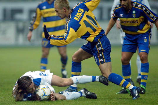 Andrea Cupi, Empoli och Hidetoshi Nakata, Parma