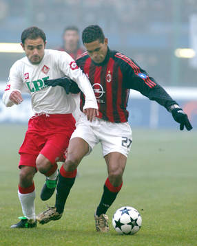 Serginho, Milan och Dario Hubner, Piacenza