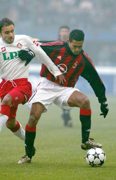 Serginho, Milan och Dario Hubner, Piacenza