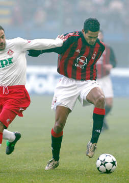 Serginho, Milan och Dario Hubner, Piacenza