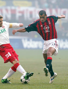 Rivaldo, Milan och Eusebio Di Francesco, Piacenza