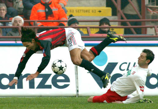 Filippo Inzaghi, Milan och Amedeo Mangone, Piacenza och