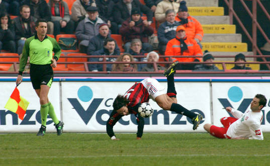 Filippo Inzaghi, Milan och Amedeo Mangone, Piacenza och